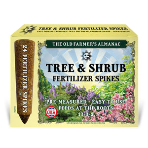 The Old Farmer's Almanac Tree & Shrub Fertilizer Spikes