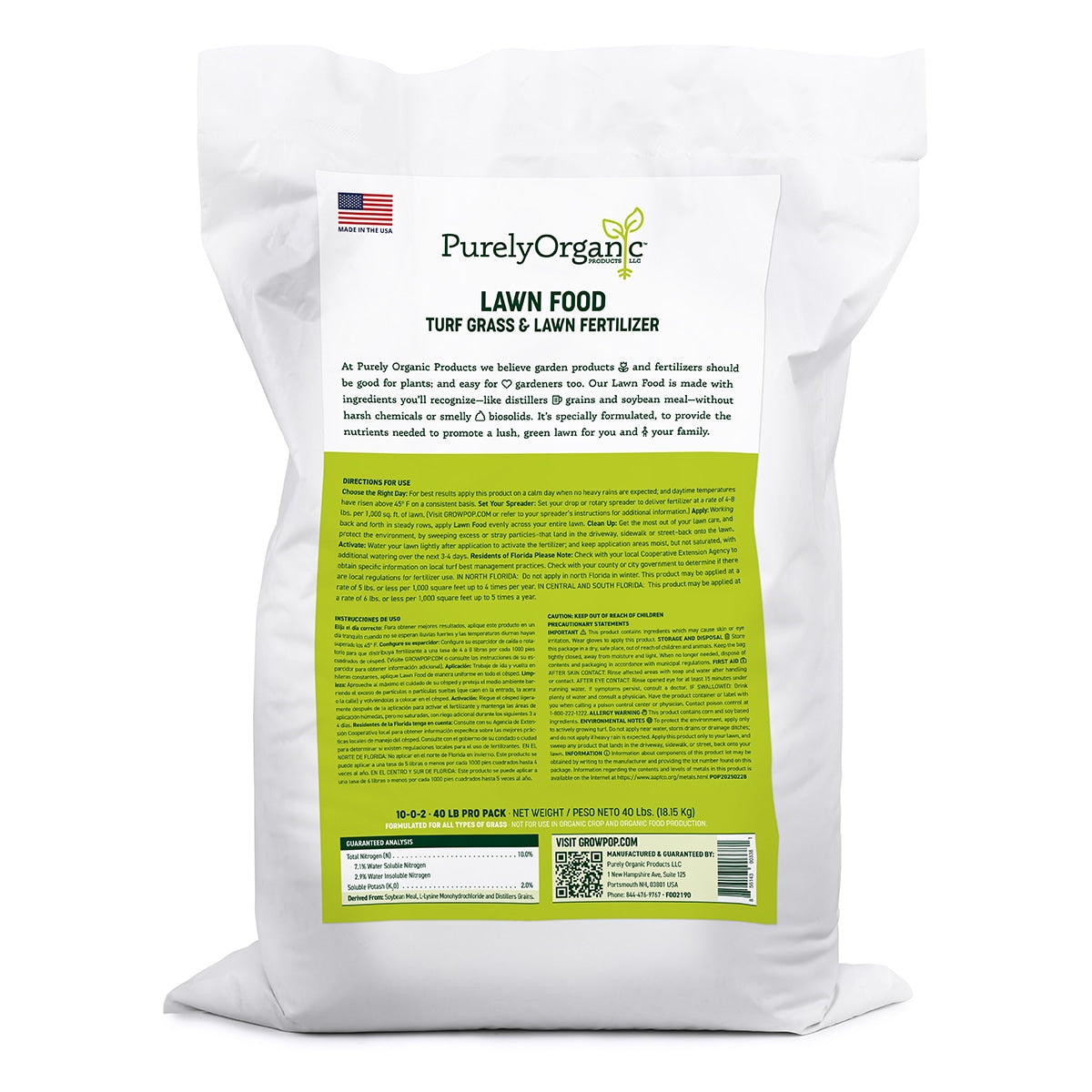 40lb Bag of Lawn Food 