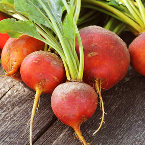 Purely Organic Golden Detroit Beet Seeds - USDA Organic, Non-GMO, Open Pollinated, Heirloom, USA Origin, Vegetable Seeds