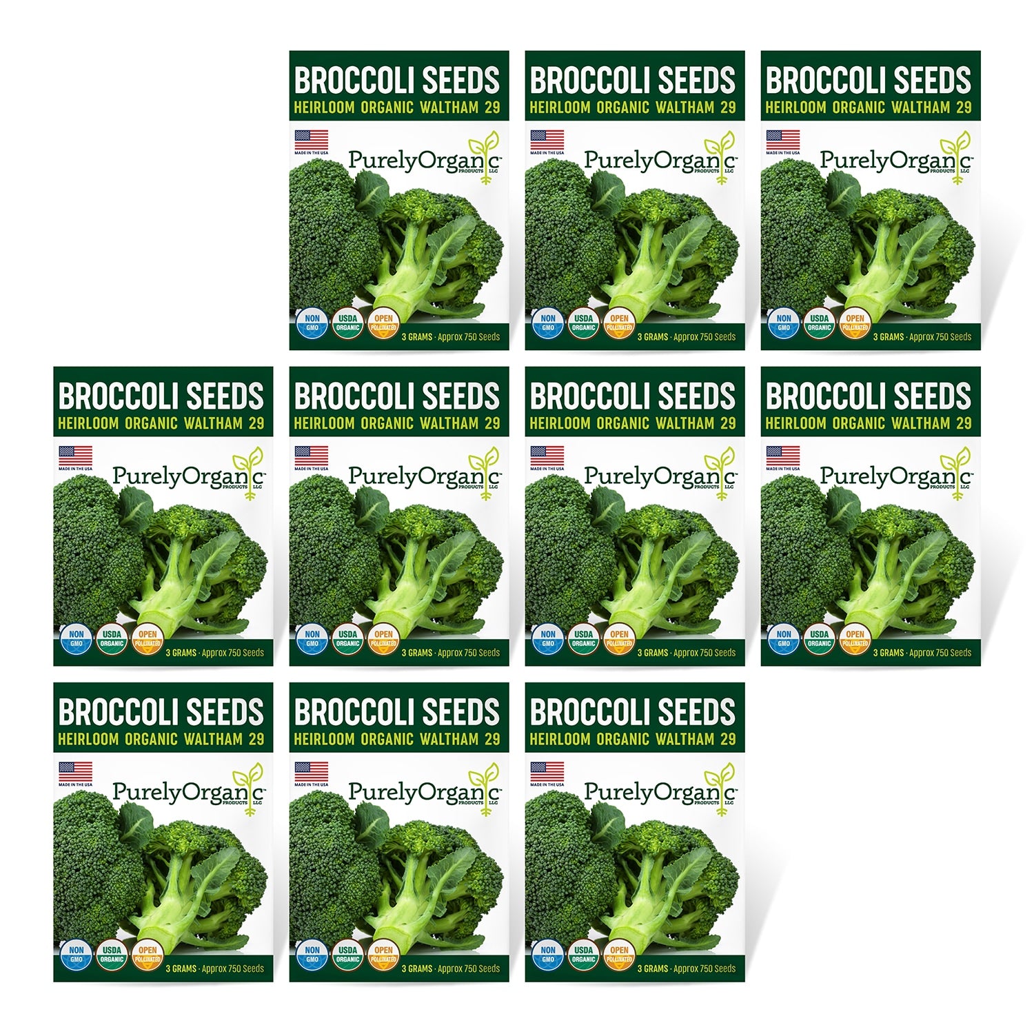 Last Year's Organic Vegetable Seeds at Great Discount Prices