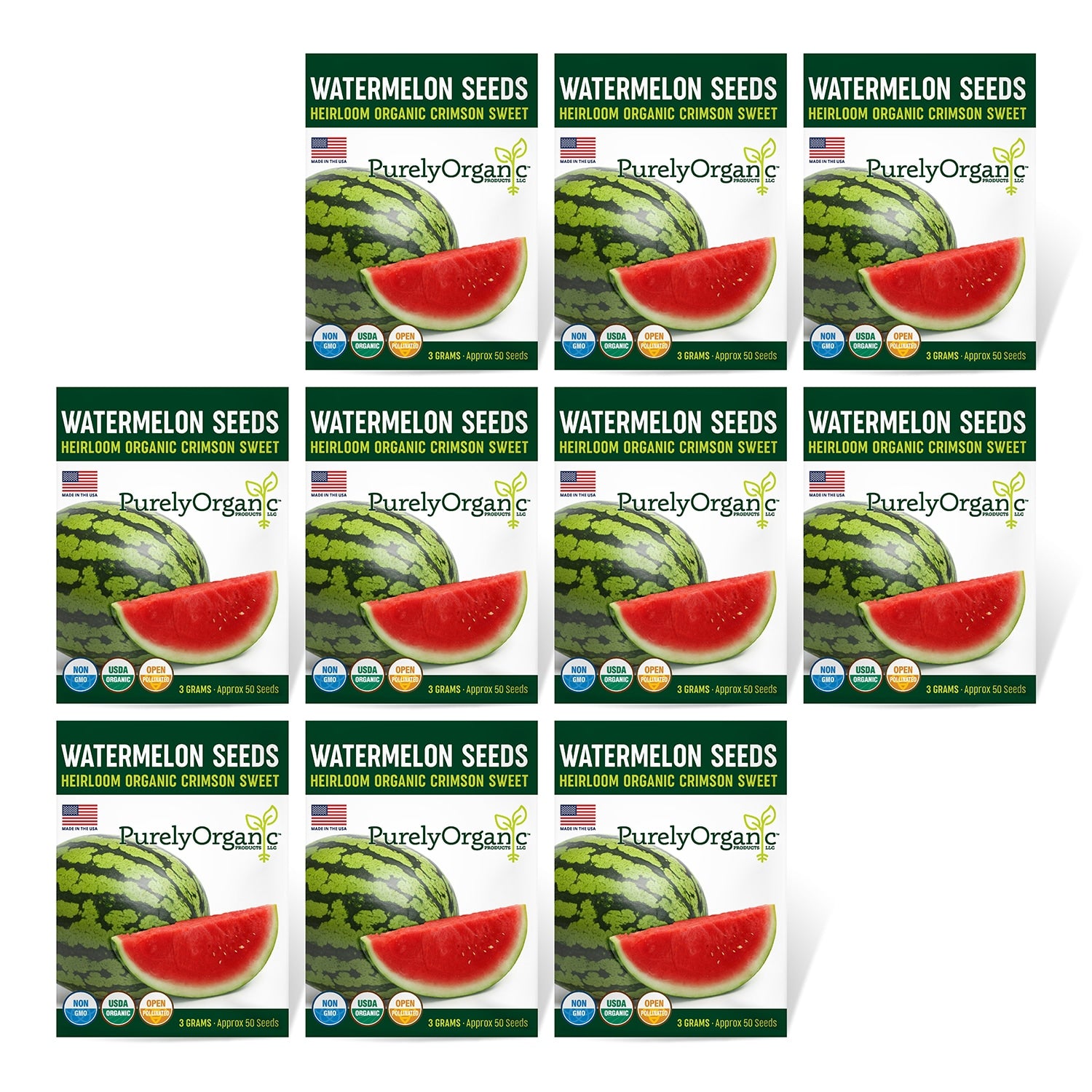 Last Year's Organic Vegetable Seeds at Great Discount Prices