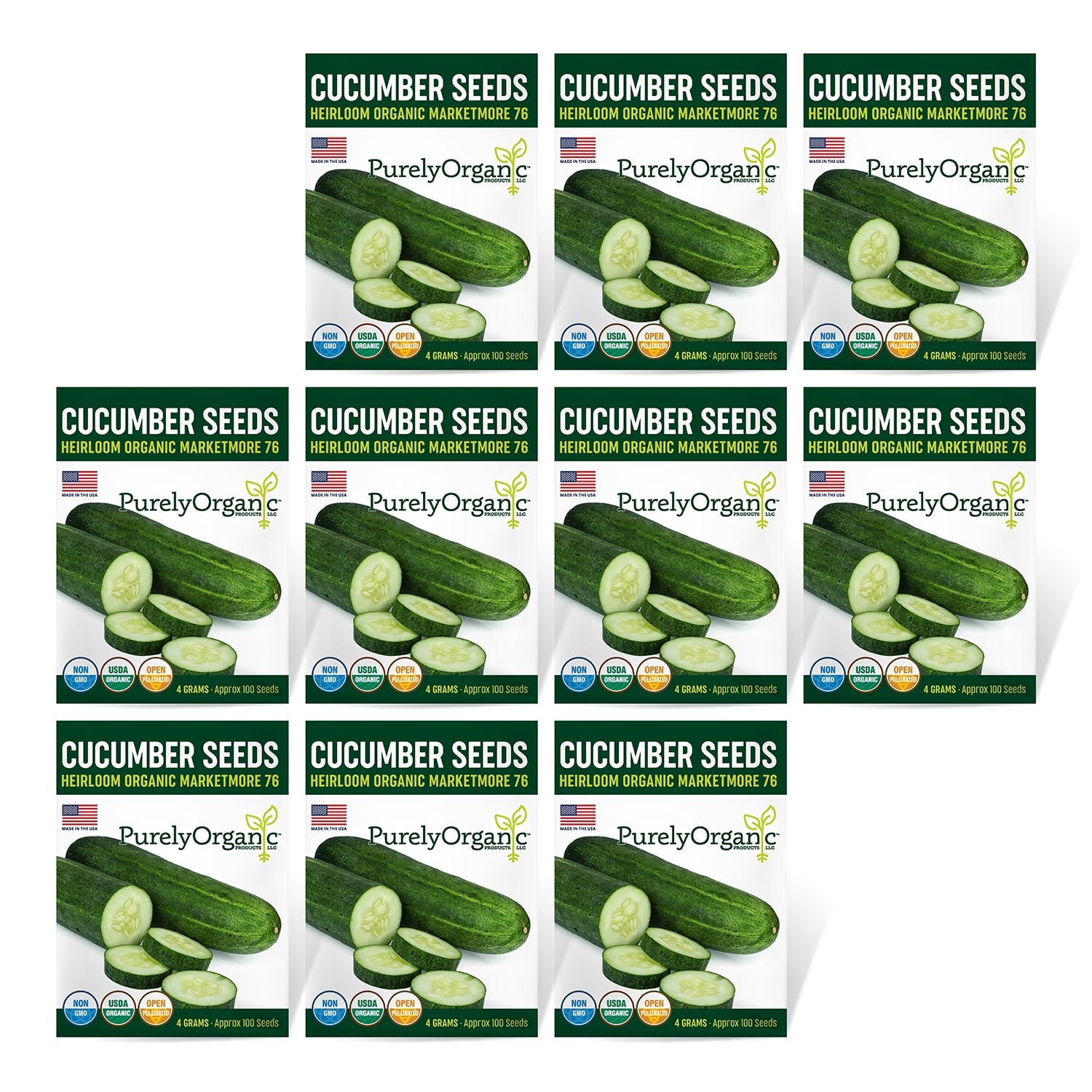 Last Year's Organic Vegetable Seeds at Great Discount Prices