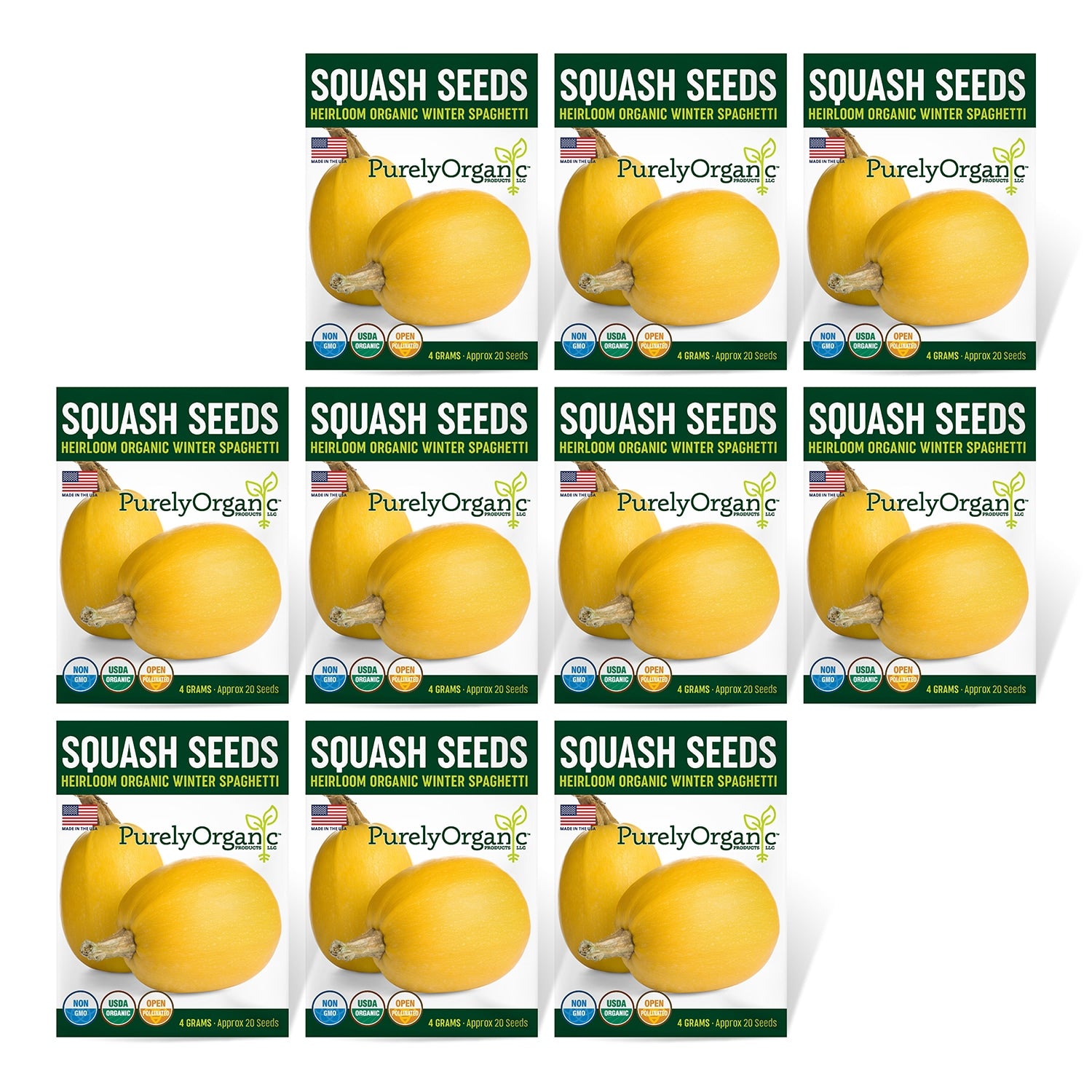 Last Year's Organic Vegetable Seeds at Great Discount Prices