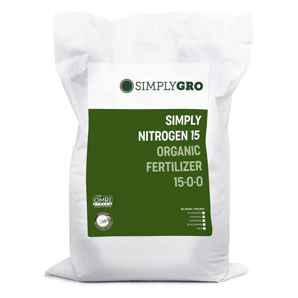 Simply Nitrogen 15 Organic Fertilizer 15-0-0