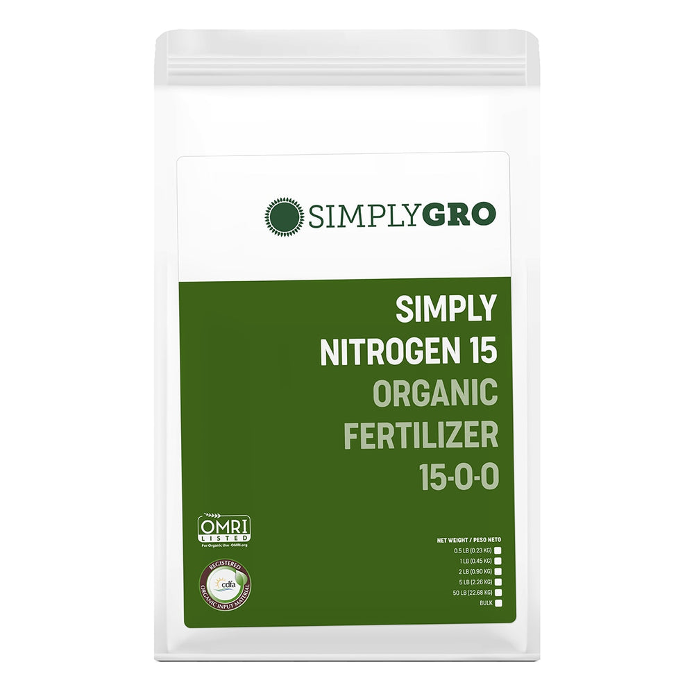 Simply Nitrogen 15 Organic Fertilizer 15-0-0