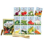 The Old Farmer's Almanac Heirloom Vegetable Garden Seed Starter Kit