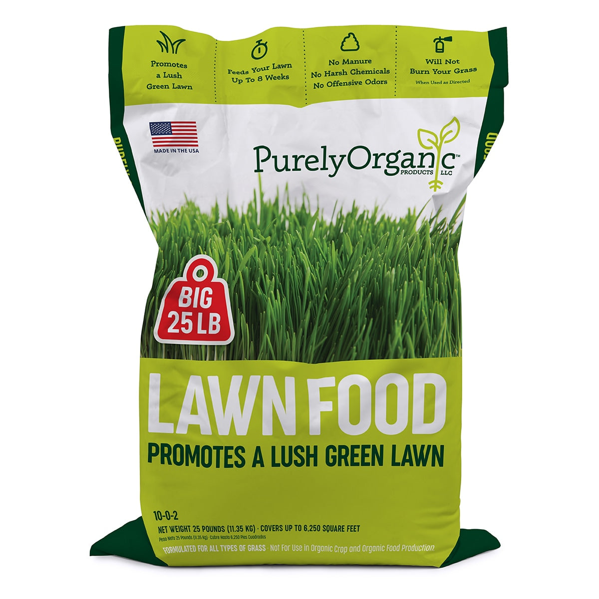 Purely Organic Lawn Food Bag 
