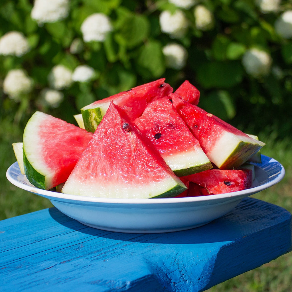 Purely Organic Crimson Sweet Watermelon Seeds - USDA Organic
